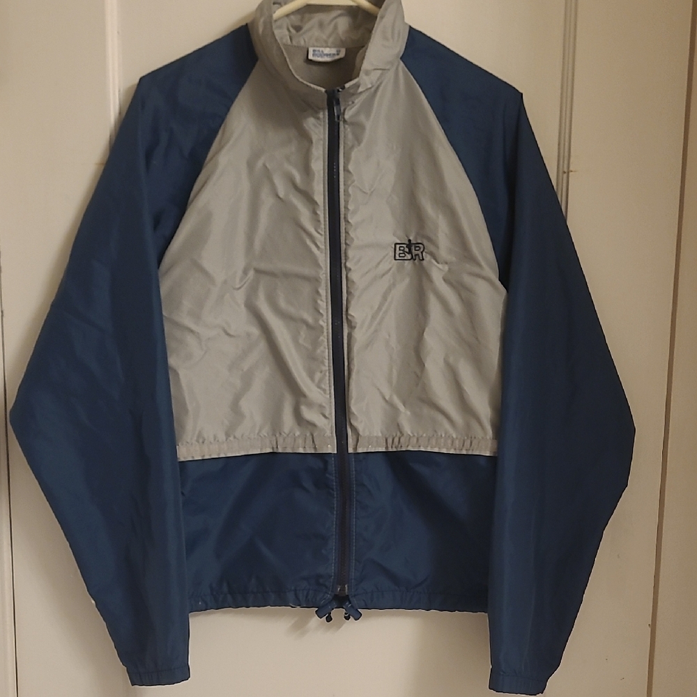 Men's Bill Rogers Blue and Gray Jogging Jacket